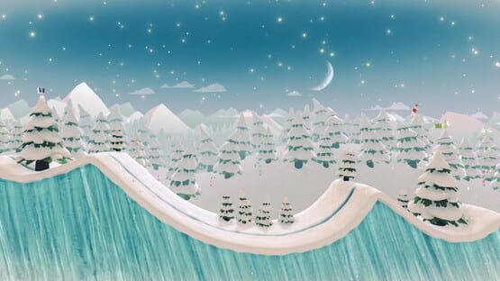Santa's Slippery Slope Ski Stunts official artwork 1