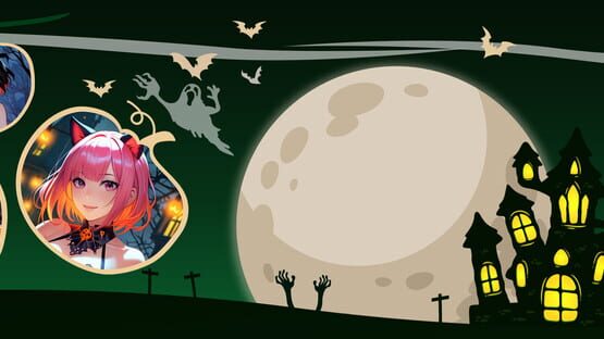 Lovely Anime Puzzle: Halloween official artwork 1