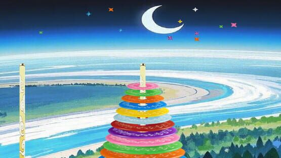 Colorful Tower of Hanoi gameplay screenshot