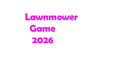 Lawnmower Game 2026 official artwork 2