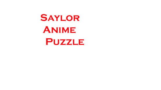 Saylor Anime Puzzle gameplay screenshot