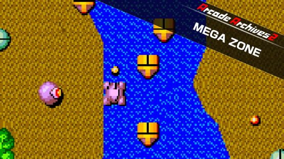 Arcade Archives 2: Mega Zone official artwork 1
