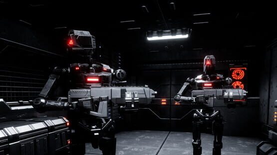 District Steel backdrop