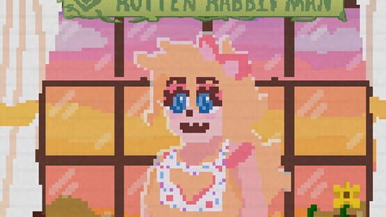 Sexy Chicken Girl Kisses Rotten Rabbit Man official artwork 4