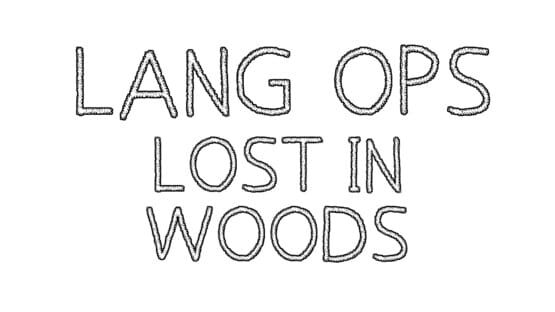 Lang Ops: Lost in Woods official artwork 2