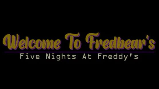 Welcome to Fredbears gameplay screenshot