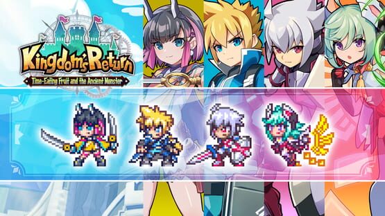 Kingdom's Return: Time-Eating Fruit and the Ancient Monster - "Azure Striker Gunvolt" Crossover Character Skin gameplay screenshot