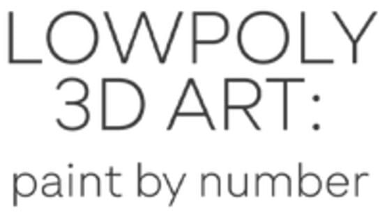 LowPoly 3D Art Paint by Number official artwork 2