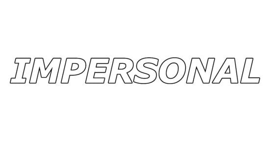 Impersonal screenshot 2