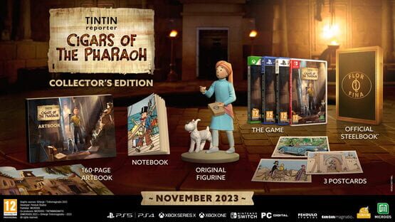 Tintin Reporter: Cigars of the Pharaoh - Collector's Edition gameplay screenshot