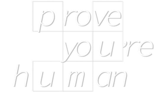 Prove You're Human official artwork 2