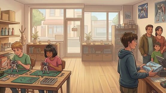 Model Kit Shop Simulator official artwork 1