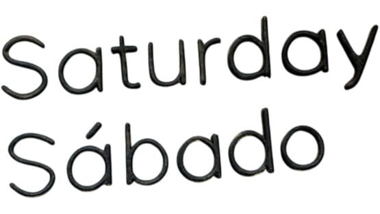 Saturday Sábado official artwork 2