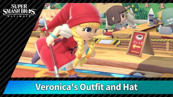 Super Smash Bros Ultimate: Veronica's Outfit and Hat gameplay screenshot