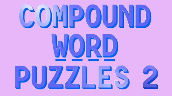 Compound Word Puzzles 2 gameplay screenshot