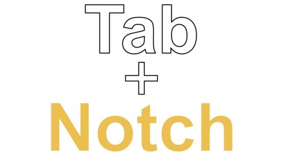 Tab + Notch gameplay screenshot