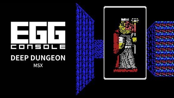 Eggconsole Deep Dungeon MSX official artwork 1