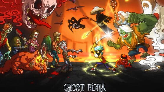 Ghost Ninja: Zombie Beatdown gameplay screenshot
