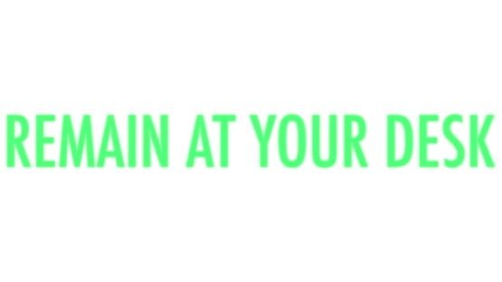 Remain At Your Desk official artwork 2