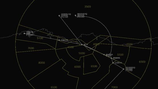 VoiceATC Simulator gameplay screenshot
