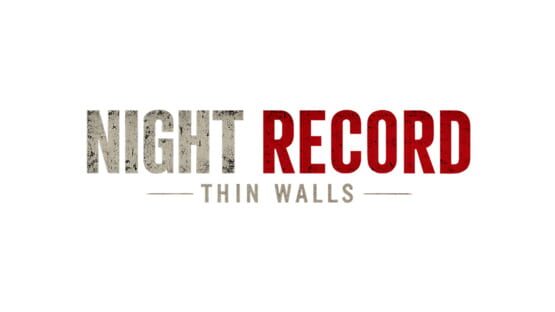Night Record: Thin Walls official artwork 2