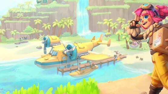 Lou's Lagoon backdrop