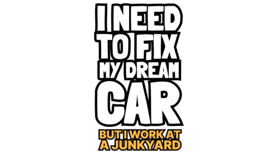 I Need to Fix My Dream Car (But I Work at a Junkyard) official artwork 2