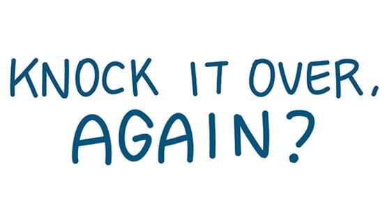 Knock It Over, Again? official artwork 2