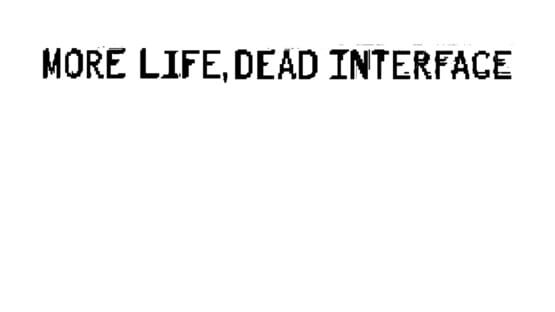 More Life, Dead Interface official artwork 2