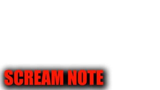 Scream Note official artwork 1
