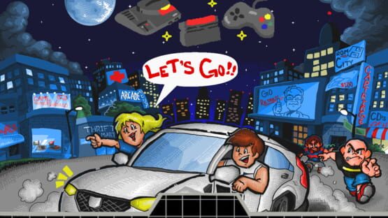 Rick and Alice: Retro Games Hunters official artwork 2