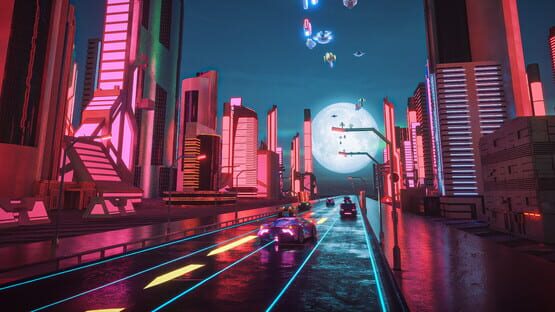 Rhythmic Retro Racer official artwork 4