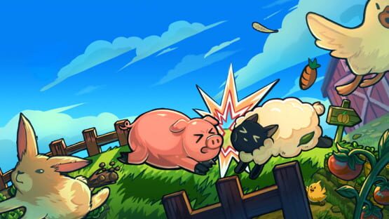 Crazy Farm: Roguelike Idle Building Game gameplay screenshot