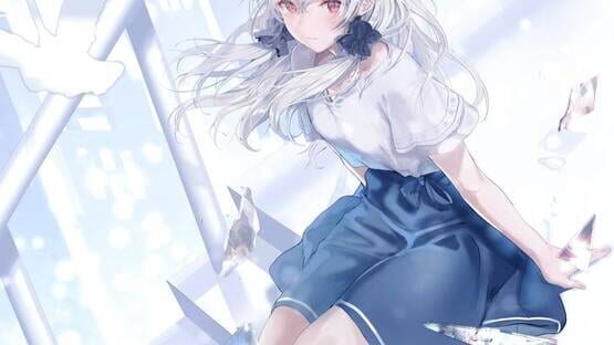 Cyanotype Daydream: The Girl Who Dreamed the World official artwork 1