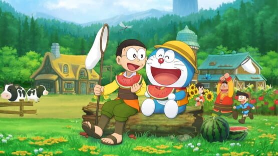 Doraemon Story of Seasons gameplay screenshot