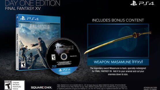 Final Fantasy XV: Day One Edition gameplay screenshot