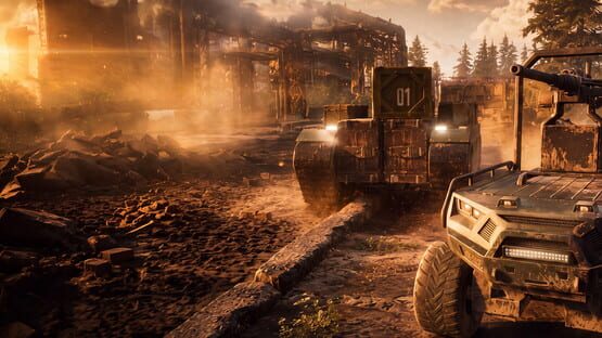 Ground Drone Operator: Ground Robotic System Simulator official artwork 1