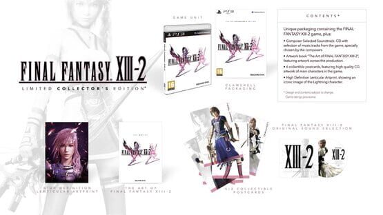 Final Fantasy XIII-2: Limited Collector's Edition official artwork 1