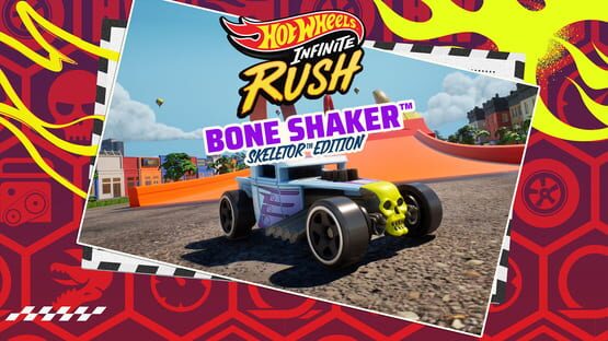 Hot Wheels Infinite Rush: Bone Shaker Skeletor Edition official artwork 1