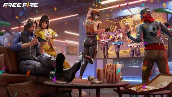 Free Fire backdrop