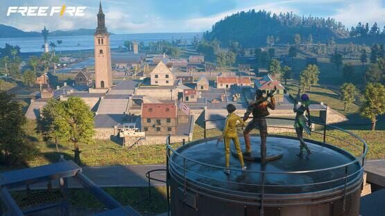 Free Fire backdrop