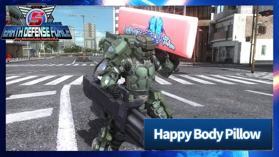 Earth Defense Force 5: Fencer Weapon - Happy Body Pillow gameplay screenshot