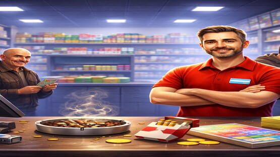 Smoke & Lottery Simulator official artwork 1