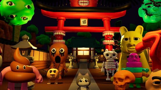 Cat in Temple gameplay screenshot