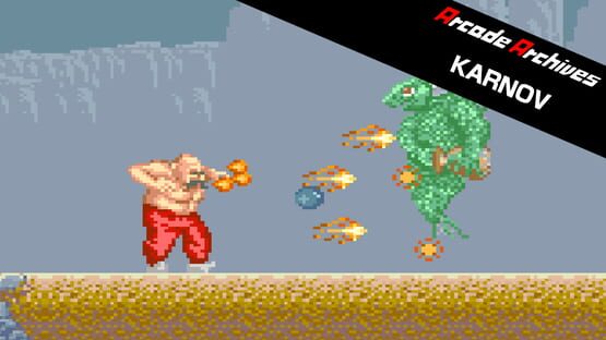 Arcade Archives: Karnov official artwork 1