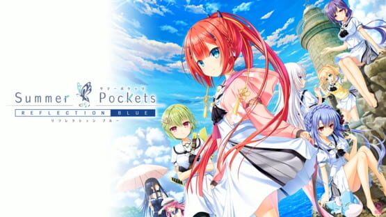 Summer Pockets Reflection Blue backdrop