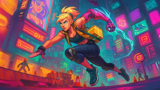 Cyber Delivery gameplay screenshot