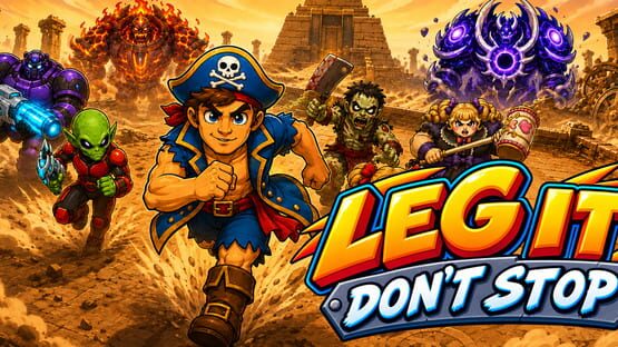 Leg It: Don't Stop gameplay screenshot