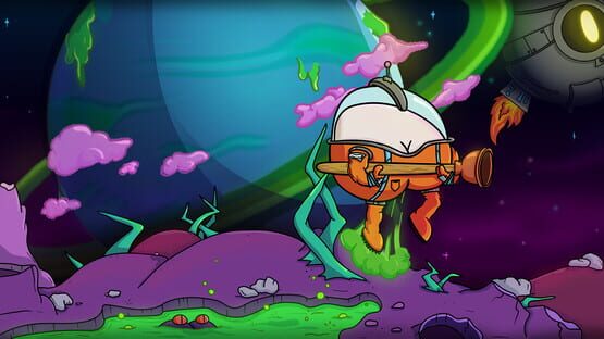 Butts in Space: Porcelain Peril official artwork 1