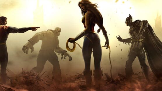 Injustice: Gods Among Us backdrop